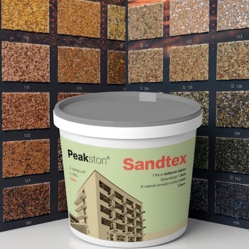 PEAKSTON Sandtex lábazati vakolat 15 kg.
