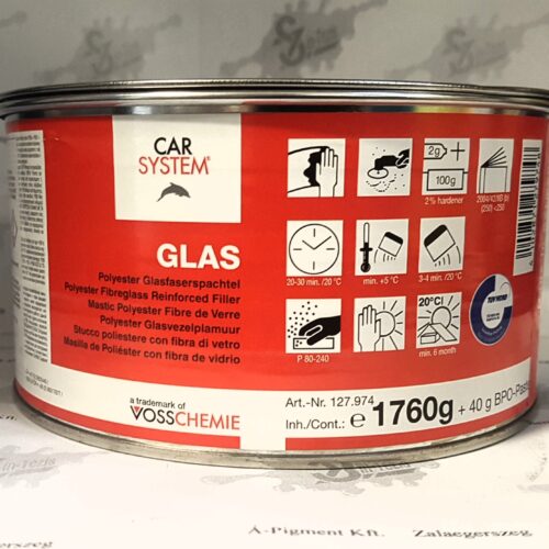 C.S.  Glass üvegszálas gitt  1,8kg