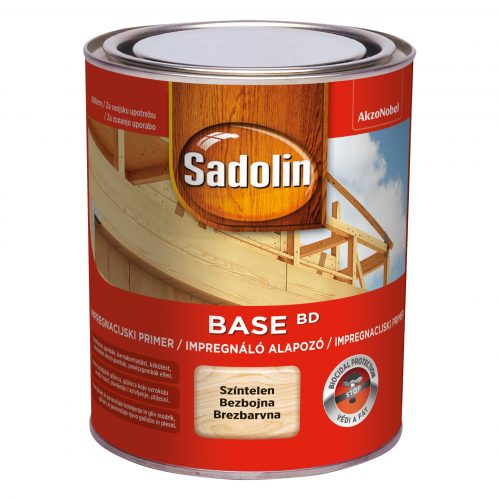 SADOLIN base BD alapozó, ÚJ, színtelen 0,75L