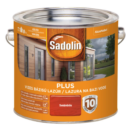Sadolin Plus svédvörös 2,5liter