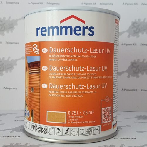 REMMERS Dauerschutz-Lasur UV 0,75 L. fehér