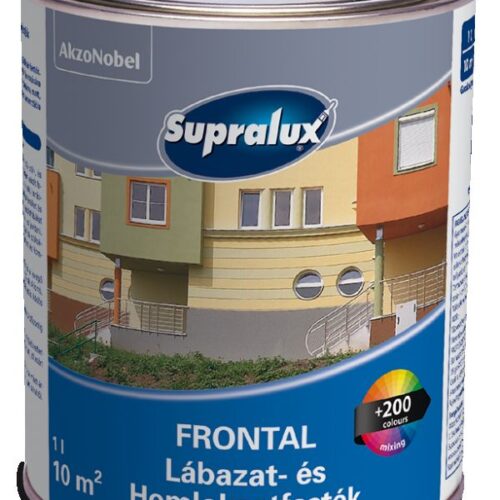 Supralux Frontal Lábazat-és homlokzatfesték 1 Liter Sötétbarna