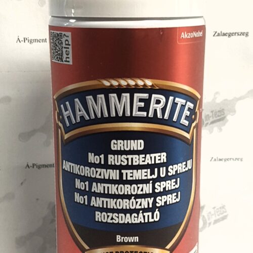 Hammerite rozsdagátló alapozó aer. 400ml. barna