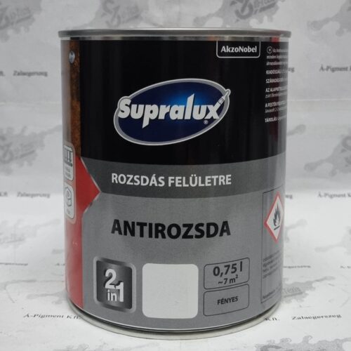 Supralux Antirozsda 0,75 liter sötétzöld RAL 6005