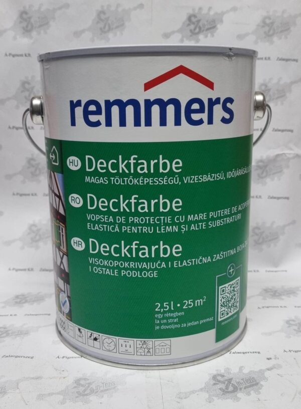 Remmers Deckfarbe 2,5 L. világos elefántcsont