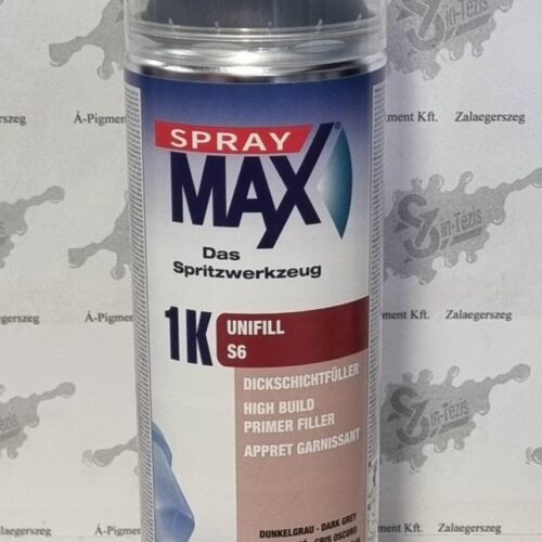 Spray Max 1K univerzális füller 500ml S6 sötétszürke