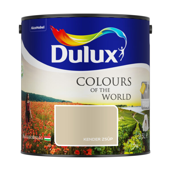 Dulux A Nagyvilág színei 2,5 liter Kender zsúp