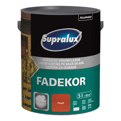 Supralux Fadekor, vízbázisú falazúr 5liter fenyő  KIFUTÓ