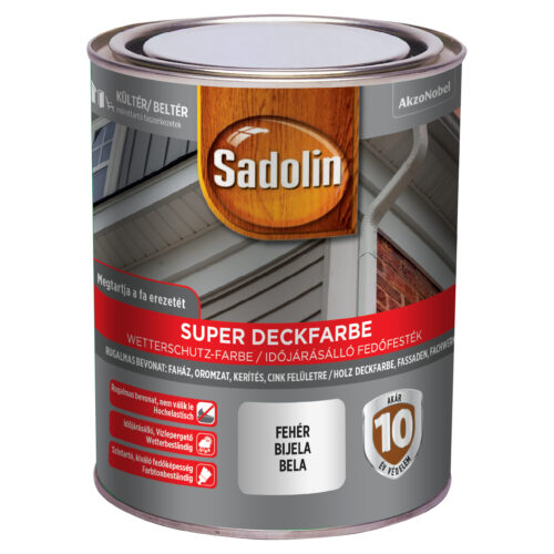 SADOLIN Super Deckfarbe 0,75 liter fehér