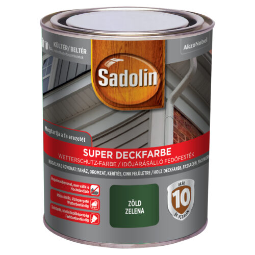 SADOLIN Super Deckfarbe 0,75 liter zöld
