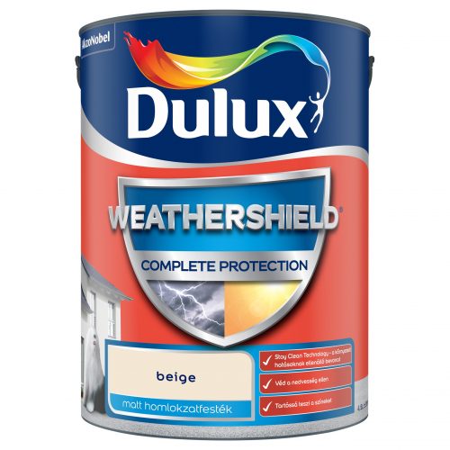 Dulux Weathershield Complete Protection Homlokzatfesték 4,5 liter bézs