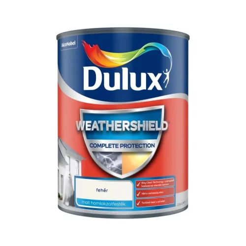 Dulux Weathershield Complete Protection Homlokzatfesték 0,9L fehér