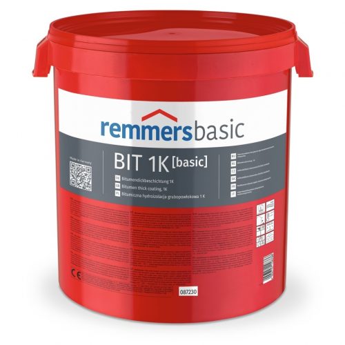 Remmers BIT 1K BASIC 10L  egykomponensű bitumenes vastagbevonat