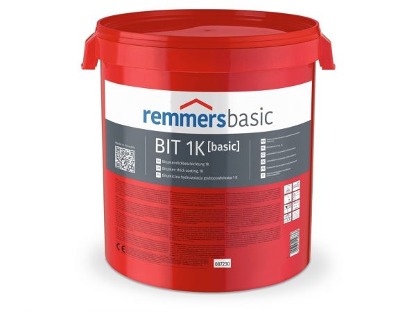 Remmers BIT 1K BASIC 10L  egykomponensű bitumenes vastagbevonat