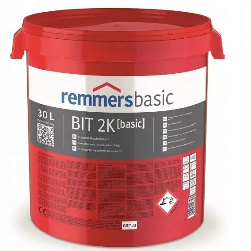 Remmers BIT 2K BASIC 30L  kétkomponensű bitumenes vastagbevonat