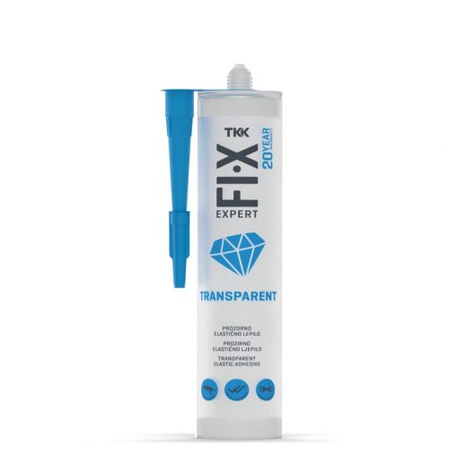 TKK FI-X expert rugalmas festhető ragasztó , átlátszó 290ml