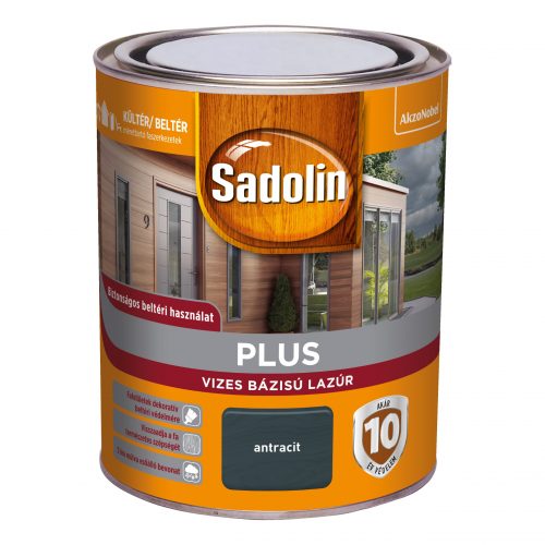 Sadolin Plus ÚJ 0,75L ANTRACIT