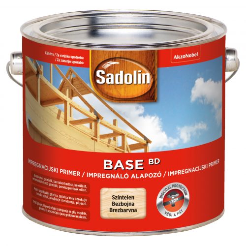 SADOLIN base BD alapozó, ÚJ, színtelen 2,5L