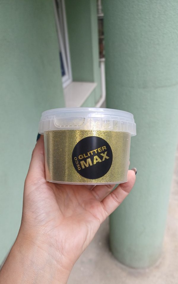 REVCO DECO GLITTER MAX ARANY 110GR/170ML CSILLÁMOS ADALÉK - Image 2
