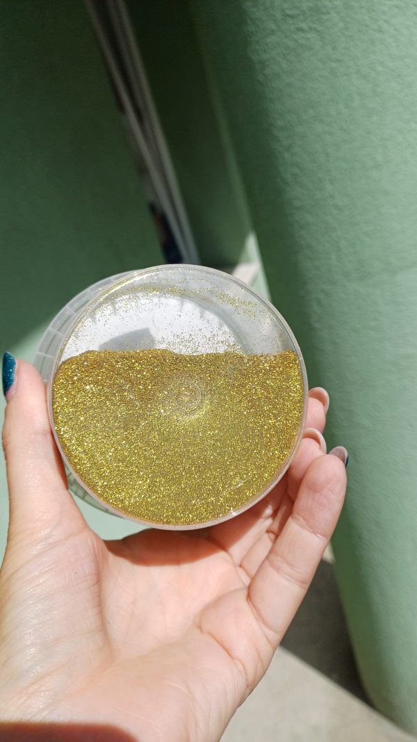 REVCO deco glitter mini, csillámos adalék arany 110gr/170ml [119385] - Image 2