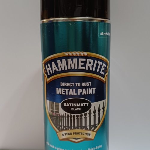 Hammerite Spray selyemmatt fekete 400ml