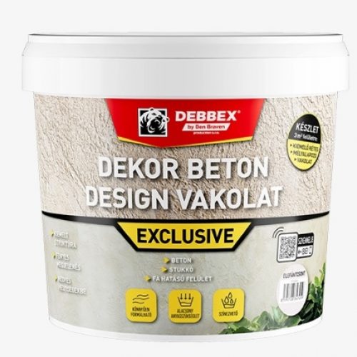 Den Braven Dekor beton design vakolat EXCLUSIVE 5kg elefántcsont csomag