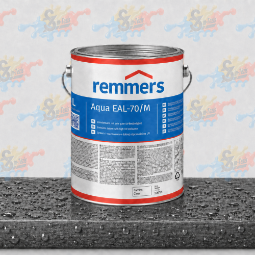 Remmers Aqua EAL-70/M 3in1 vizesbázisú kültéri lazúr 2,5L. antracit