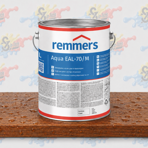 Remmers Aqua EAL-70/M 3in1 vizesbázisú kültéri lazúr 2,5L. dió