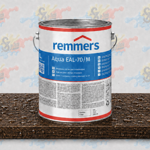 Remmers Aqua EAL-70/M 3in1 vizesbázisú kültéri lazúr 2,5L. paliszander