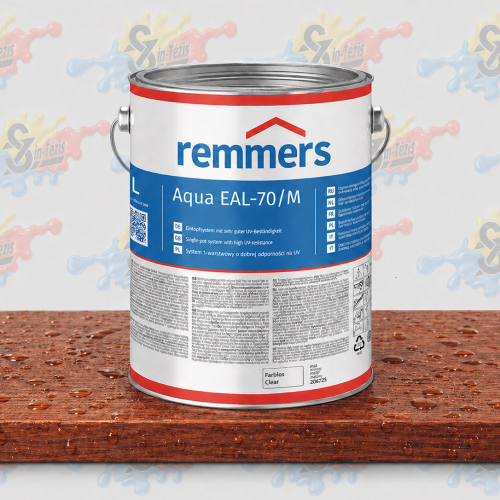 Remmers Aqua EAL-70/M 3in1 vizesbázisú kültéri lazúr2,5L. teak