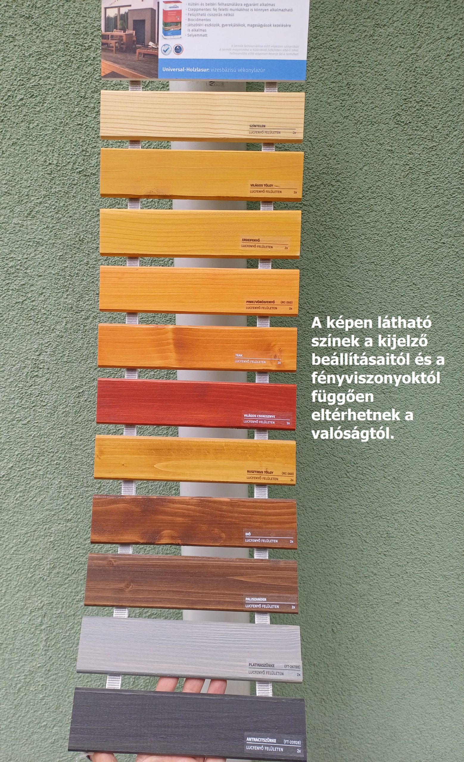 Remmers Universal-Holzlasur, UV-álló vizes bázisú fa lazúr – 5L. platinaszürke - Image 2