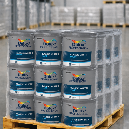 DULUX Professional Classic White 3 FEHÉR beltér falfesték 15L, 24db, raklapos festék