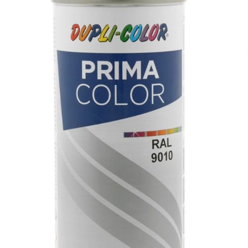Prima Color (régi nevén: VERY WELL)  akril aer RAL 9010 Tiszta fehér matt aer. 400ml