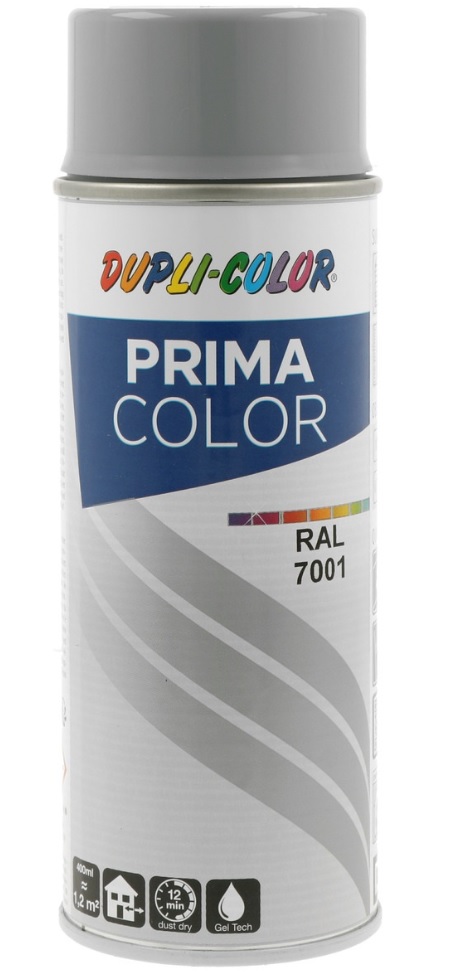 Prima Color (régi nevén:VERY WELL) akril aer. RAL 7001 Ezüstszürke fényes 400ml