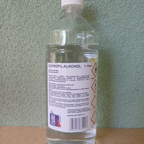IZOPROPIL Alkohol 1L Propanol A.R. Vízmentes, 100% tisztaságú