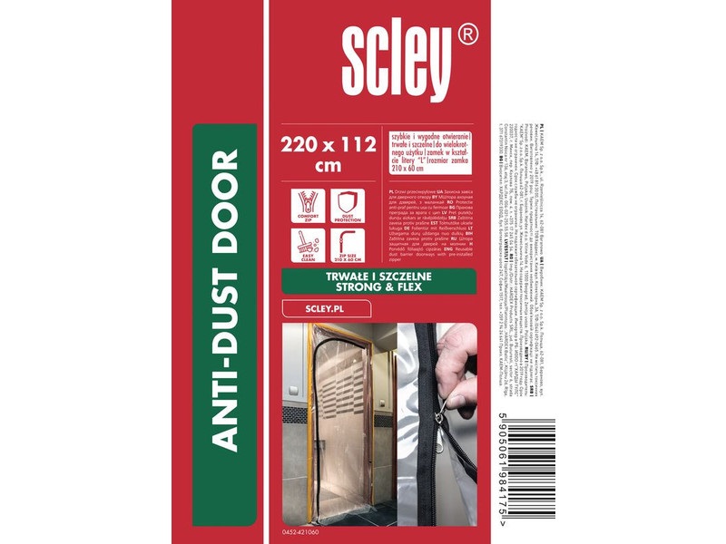 Scley Porvédő függöny *L* 220x112 cm