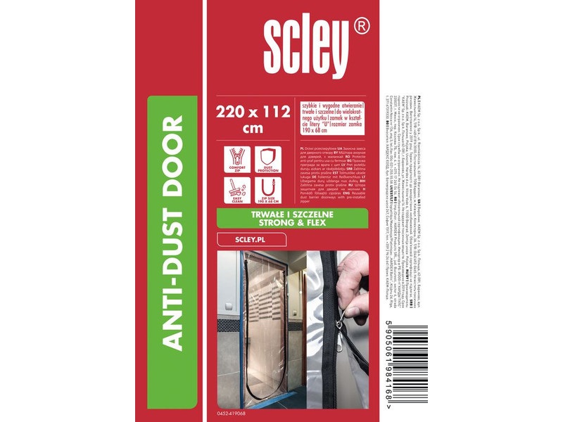 Scley Porvédő függöny *U* 220x112 cm