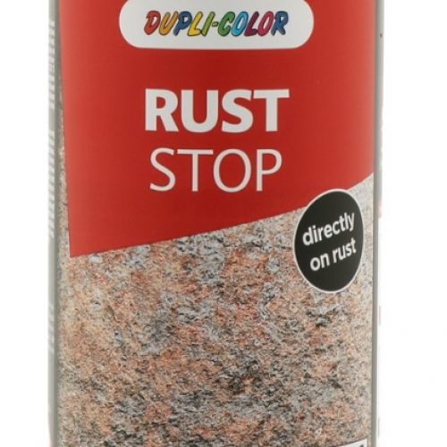 Dupli Color Rust Stop 4in1 rozsdagátló festék 400 ml. RAL9005 mélyfekete selyemfényű