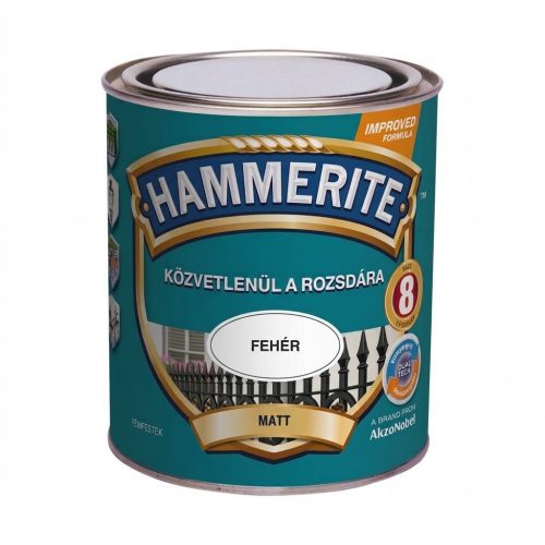 HAMMERITE közvetlenül a rozsdára 0,75L matt fehér