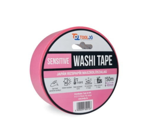 Krepp maszkolószalag Sensitive Washi tape 24mm*50m