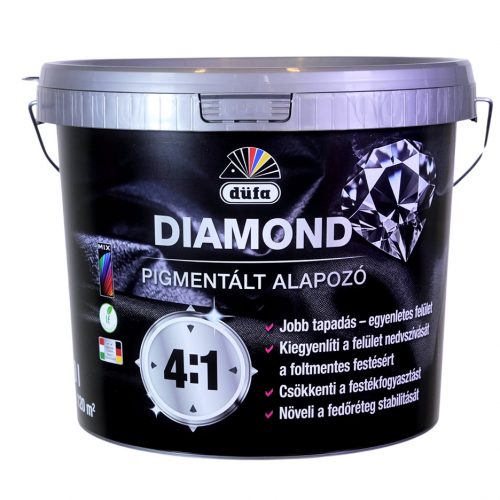 Düfa Diamond Pigmentált Alapozó Kül- és beltéri pigmentált fehér alapozó festék 5L