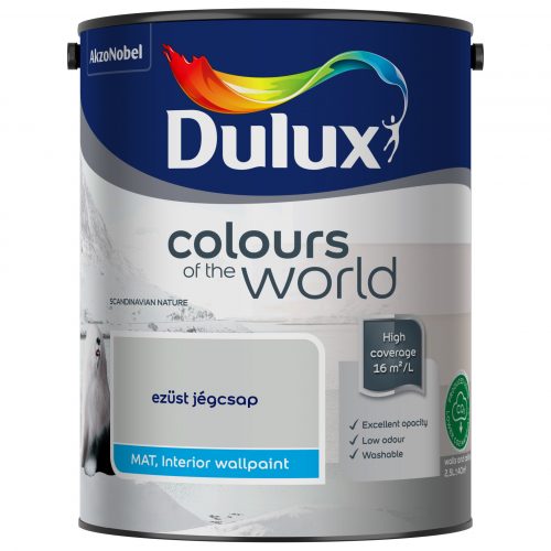 Dulux A Nagyvilág Színei 5liter Ezüst jégcsap